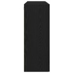 vidaXL Meubles muraux 2 pièces Chêne Noir 69 5 x 34 x 90 cm en bois reconstitué