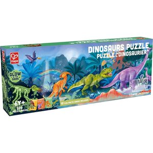 Hape E1632 - Puzzle Dinosaures Phosphorescent XXL