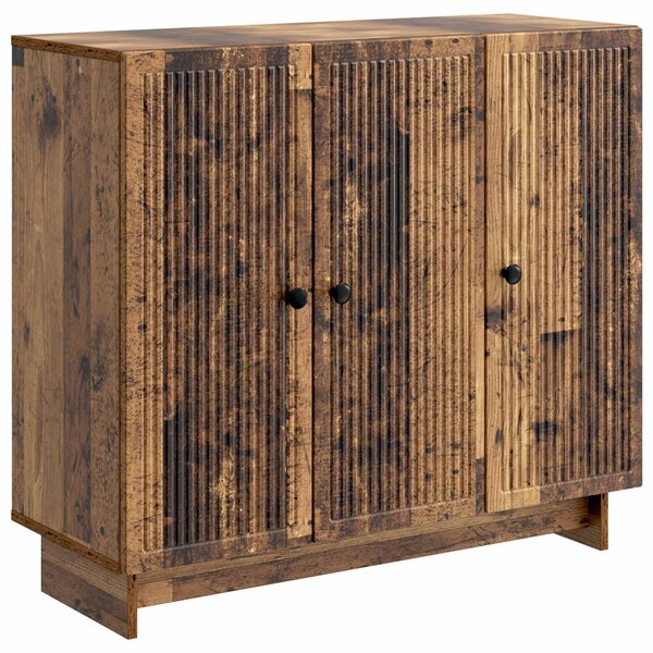 vidaXL Buffet Bois ancien 89 x 34 5 x 80 cm Bois d'ingénierie