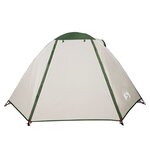vidaXL Tente de camping à dôme 2 personne vert imperméable