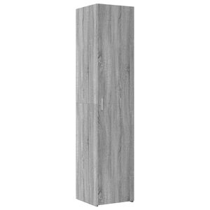 vidaXL Buffet haut sonoma gris 40x42 5x185 cm bois d'ingénierie