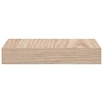 vidaXL Étagères flottantes 2 Pièces 23x23 5x4 cm bois d'ingénierie