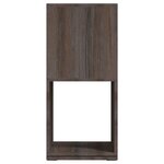 vidaXL Armoire rotative Gris chêne 34 5x34 5x75 5 cm bois d'ingénierie