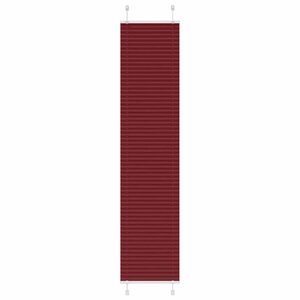 vidaXL Store plissé rouge bordeaux 40x200 cm largeur du tissu 39 4 cm