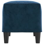 Banc banquette bleu 70 x 35 x 41 cm velours 02_0010684