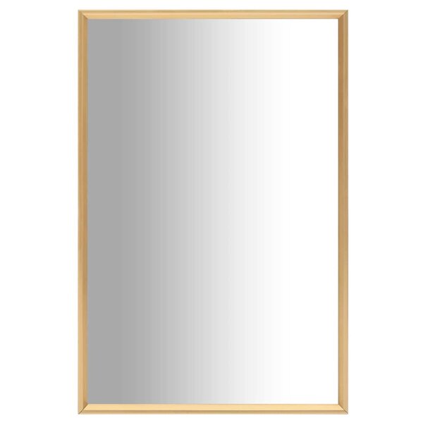 vidaXL Miroir Doré 60x40 cm