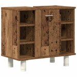 vidaXL Ensemble de meubles salle de bain 3 Pièces bois d'ingénierie
