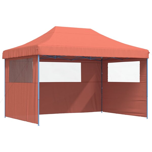 vidaXL Tente de fête 279 x 410 x 315 cm Terre cuite Tissu Oxford