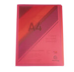Protège-documents En Polypropylène Semi Rigide Chromaline 60 Vues - A4 - Rouge - X 12 - Exacompta
