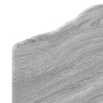 vidaXL Tête de lit Gris Sonoma 100 cm Bois d'ingénierie