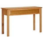 vidaXL Coiffeuse 110x40x75 cm Bois de chêne massif