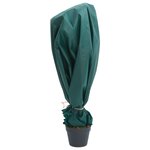 vidaXL Toison végétale 2 rouleaux 70 g/m² 10x1 6 m