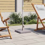 vidaXL Socle de parasol en granite 20 kg