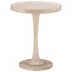 vidaXL Table d'appoint Ø60x75 cm Bois de manguier massif