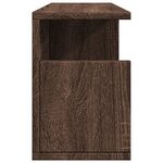 vidaXL Armoire murale 60x20x30 cm chêne marron bois d'ingénierie