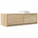 vidaXL Meubles TV 2 Pièces chêne sonoma 80x31x25 5 cm bois d'ingénierie