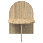 vidaXL Table de chevet 2 Pièces Chêne Sonoma 48 x 49 x 65 cm