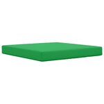 vidaXL Coussin de canapé d'extérieur 3 Pièces Vert Polyester