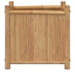 vidaXL Jardinière 50x50x50 cm bambou