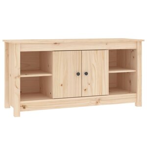 vidaXL Meuble TV 103x36 5x52 cm Bois de pin massif