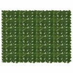 vidaXL Écran de balcon avec feuilles Vert 200 x 150 cm