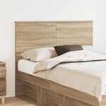 vidaXL Tête de lit Chêne Sonoma 135 cm Bois d'ingénierie