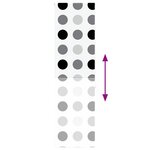 vidaXL Store enrouleur de douche 70x240 cm largeur du tissu 66 cm