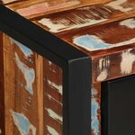 vidaXL Buffet multicolore 55x35x70 cm bois massif récupération
