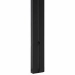 vidaXL Tête de lit 180 cm bois massif d'acacia et fer