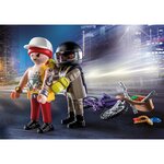 PLAYMOBIL 71255 - City Action Starter Pack Agent et voleur