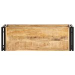 vidaXL Meuble TV 90x30x40 cm Bois de manguier massif