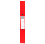 Classeur 2 anneaux 30 mm polypropylène Opaque rigide - A4 maxi  rouge x 10 EXACOMPTA