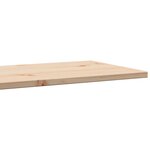 vidaXL Dessus de table 2 Pièces 70x35x1 7cm rectangulaire bois pin massif