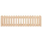 vidaXL Lit surélevé de jardin design de clôture 200x50x50cm pin massif