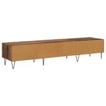 vidaXL Meuble TV Bois ancien 150 x 36 x 30 cm Bois d'ingénierie