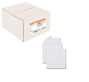 Lot de 500 enveloppes carrée 165x165 Prestige 120g