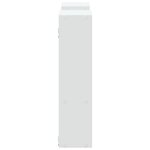 vidaXL Étagère murale blanc 99x15x60 cm bois d'ingénierie