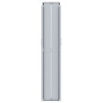 vidaXL Auvent latéral rétractable Rouge 200x1000 cm