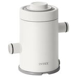 INTEX Pompe Filtrante INTEX Blanc 2.55 PP et Acier