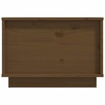 vidaXL Table basse Marron miel 40x50x35 cm Bois massif de pin