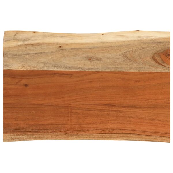 vidaXL Dessus de table 70x40x3 8 cm rectangulaire bois massif d'acacia
