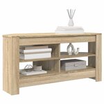 vidaXL MeubleTVd'Angle Chêne Sonoma 102 x 40 5 x 45 cm