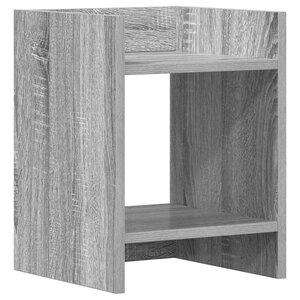 vidaXL Support de Plante Sonoma gris 30 x 30 x 40 cm Bois d'ingénierie