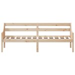 vidaXL Lit de jour 100x200 cm bois de pin massif