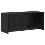vidaXL Ensemble meuble TV Chêne noir 90 x 35 x 40 cm Bois d'ingénierie