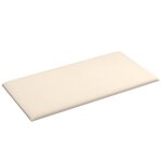 vidaXL Panneaux muraux 12 Pièces Crème 60x30 cm Velours 2 16 m²