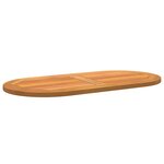 vidaXL Plateau de table Huile Naturelle 90 x 45 x 2 cm