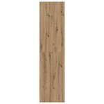 vidaXL Garde-robe chêne artisanal 80x50x200 cm bois d'ingénierie