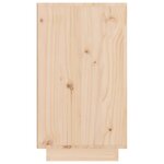 vidaXL Armoire à vin 23x34x61 cm Bois de pin massif