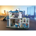 PLAYMOBIL 71874 - City Action Poste de police avec salle de recherche